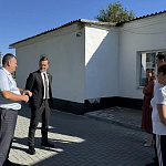 Александр Ремета ознакомился с ходом благоустройства общественного пространства в Веселовском районе