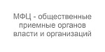 МФЦ - общественные приемные органов власти и организаций